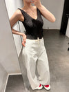 BASERANGE French ARTHUR casual pants beige jeans BAS-TRAR-DE-SU25-ECRU